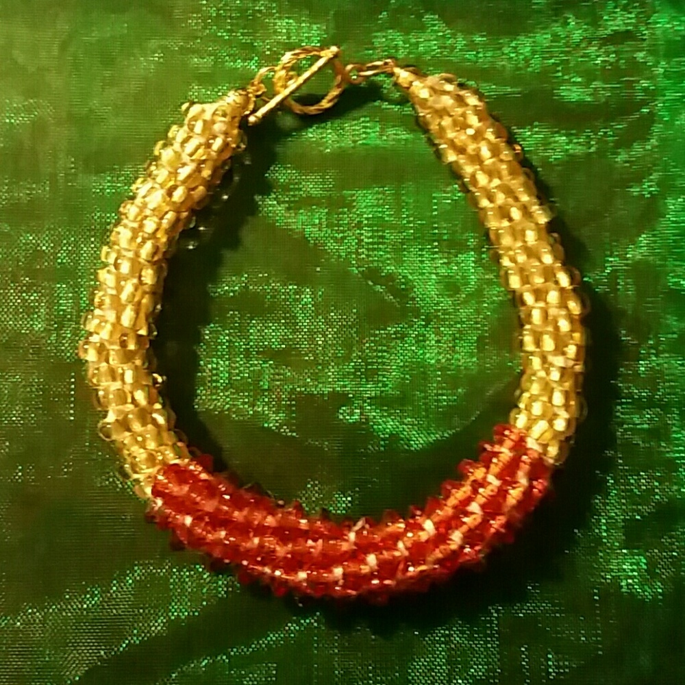 SOLD!!! PRICE DROP! 49rs Fans! Kumihimo bracelet.